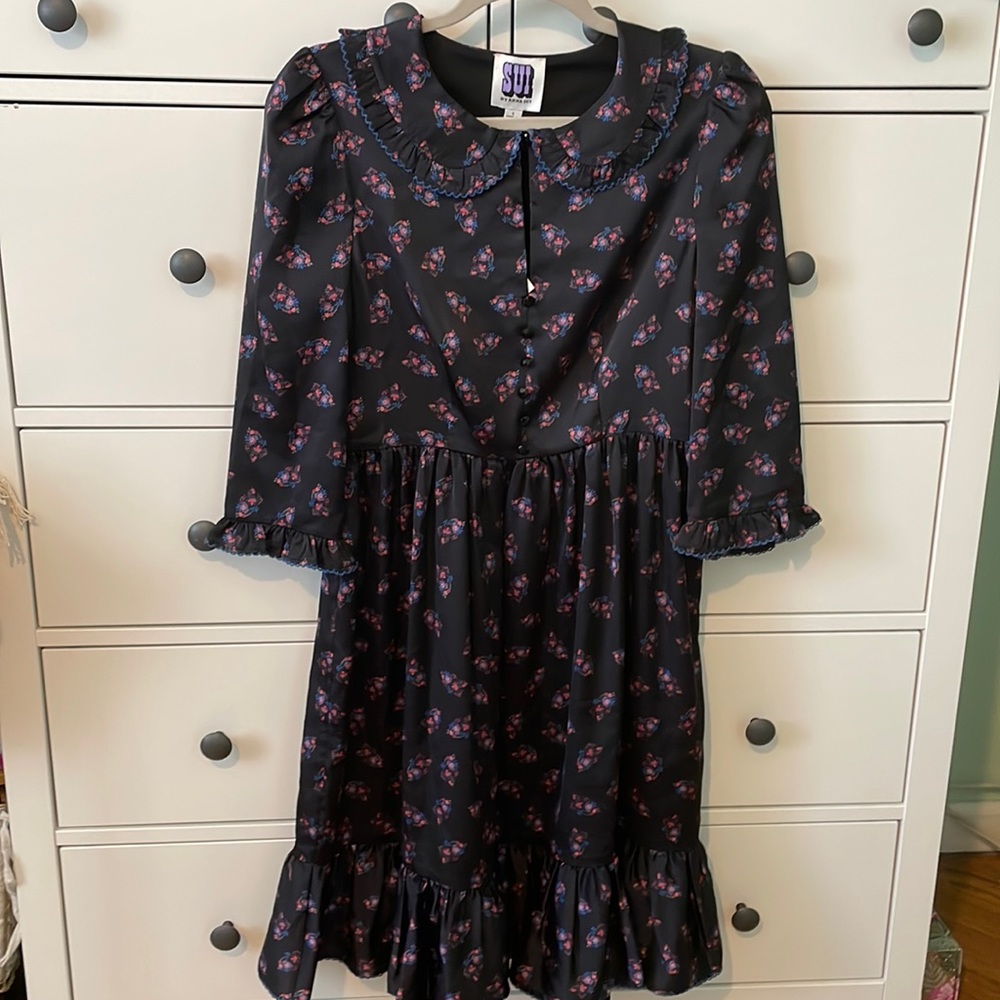 Sui By Anna Sui Floral Dress